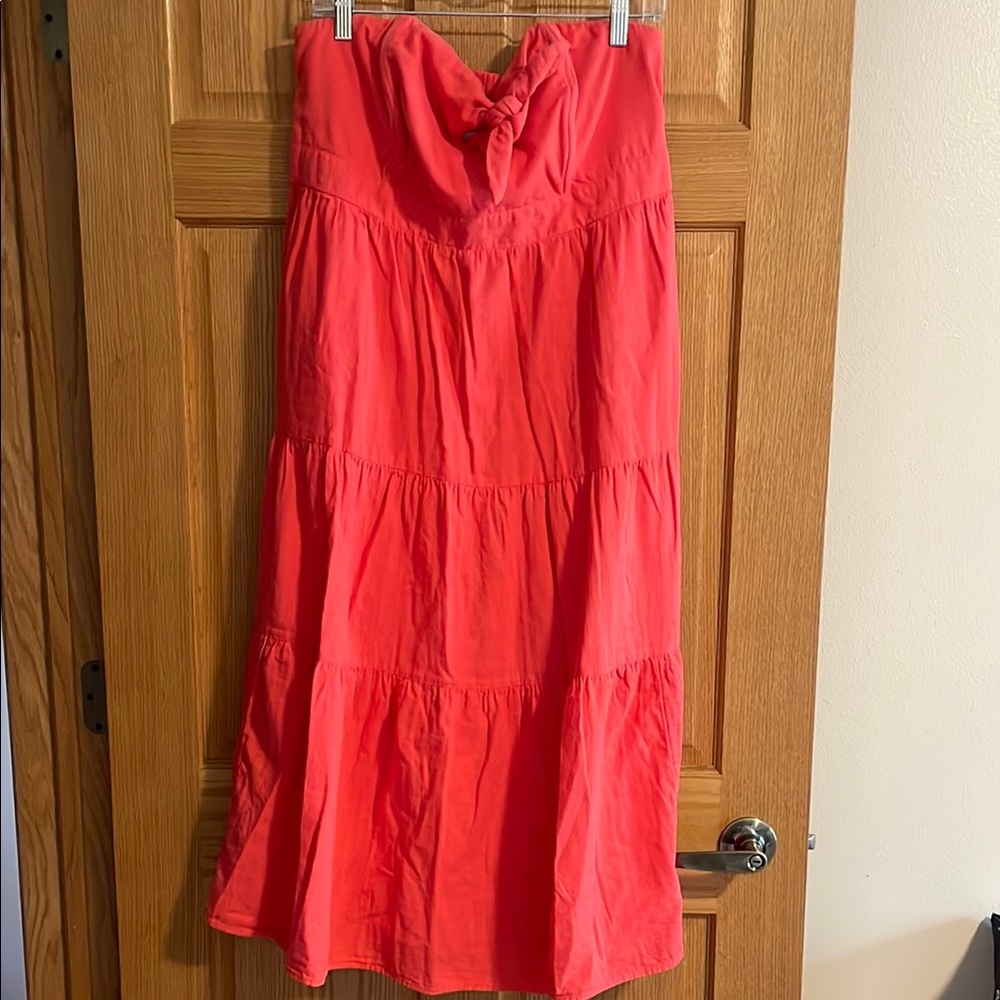Universal Thread Strapless Maxi A-Line Dress